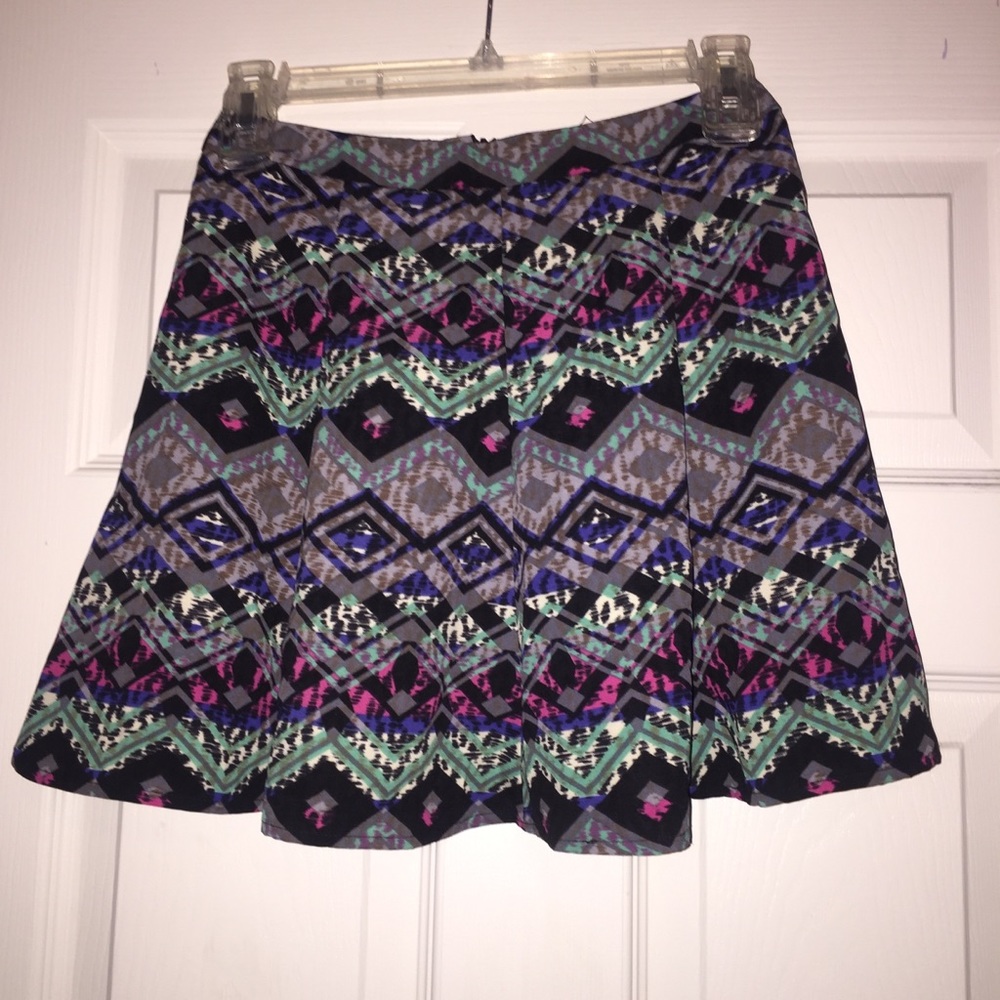 F21 Multicolored Skirt